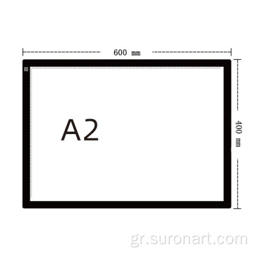 Super Slim Ακρυλικό LED Track Light